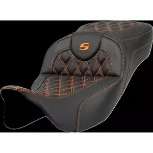 Roadsofa? シート - オレンジ ステッチ - 背もたれなし - FL '08-'23 A808-07B-184ORA Roadsofa? Seat - Orange Stitch - without Backrest - FL '08-'23 A808-07B-184ORA 【並行輸入品】