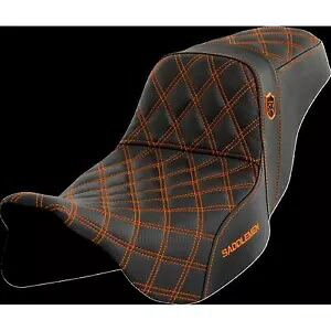 プロ シリーズ SDC パフォーマンス シート - 背もたれなし - オレンジ ステッチ SC80807ORA Pro Series SDC Performance Seat - without Backrest - Orange Stitch SC80807ORA 【並行輸入品】