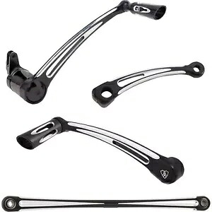 Arlen Ness ディープカット フット コントロール キット トウ シフター付き 420-108 Arlen Ness Deep Cut Foot Control Kit w/ Toe Shifter 420-108 【並行輸入品】
