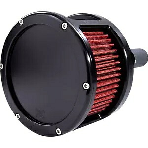 FEULING エア クリーナー - BA レース シリーズ - ブラック - ソリッド カバー - レッド - M8 5423 FEULING Air Cleaner - BA Race Series - Black - Solid Cover - Red - M8 5423 【並行輸入品】｜カスタムパーツ WORLD倉庫