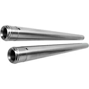 Custom Cycle ハード クローム フォーク チューブ - 39 mm - 24.25 インチ T1345HC Custom Cycle Hard Chrome Fork Tubes - 39 mm - 24.25\