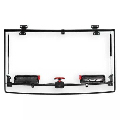 Seizmik ベント付きフリップアップフロントガラス 50-50247KIT Seizmik Flip-Up Windshield with Vents 50-50247KIT 【並行輸入品】