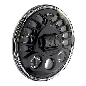 J.W.スピーカー 8790A2 アダプティブ ヘッドライト 7 インチ ブラック ベゼル 0555011 J.W. Speaker 8790A2 Adaptive Headlight 7\