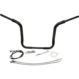 Fat Baggers ハンドルバー キット - ラウンドトップ - 14 インチ - ブラック 809514-B Fat Baggers Handlebar Kit - Rounded Top - 14" - Black 809514-B 【並行輸入品】｜カスタムパーツ WORLD倉庫