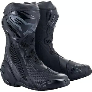 ALPINESTARS スーパーテック ブーツ - ブラック - US 9.5 EU 44 2220021-1100-44 ALPINESTARS Supertech Boots - Black - US 9.5 EU 44 2220021-1100-44 【並行輸入品】