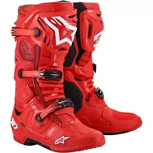 Alpinestars Tech 10 オートバイ ブーツ - レッド - US 8 2010020-30-8 Alpinestars Tech 10 Motorcycle Boots - Red - US 8 2010020-30-8 【並行輸入品】｜カスタムパーツ WORLD倉庫