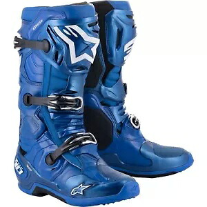 Alpinestars Tech 10 ライディング ブーツ - ブルー - US サイズ 7 2010020-713-7 Alpinestars Tech 10 Riding Boots - Blue - US Size 7 2010020-713-7 【並行輸入品】