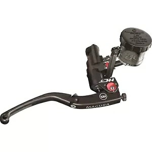 Magura HC3 ラジアルマスターシリンダー 右手ドット リザーバー付き ブラック 2100691 Magura HC3 Radial Master Cylinder Right Hand Dot with Reservoir Black 2100691 【並行輸入品】