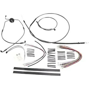マグナム ブラック パール ハンドルバーおよび取り付けキット 48830-114 Magnum Black Pearl Handlebar and Installation Kit 48830-114 【並行輸入品】