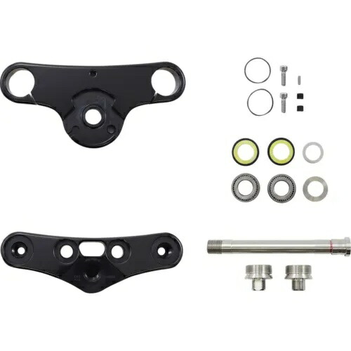 Hawg ホルター トリプル ツリー キット - ブラック - 49 mm 49WGAR6-ST18 Hawg Halter Triple Tree Kit - Black - 49 mm 49WGAR6-ST18 【並行輸入品】