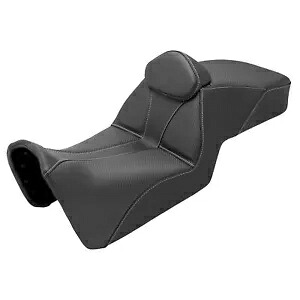 アドベンチャー ツアー シート - ロー - バックレスト付き - ブラック - パンナム '21-'22 821-34-201BR Adventure Tour Seat - Low - w/ Backrest - Black - Pan Am '21-'22 821-34-201BR 【並行輸入品】