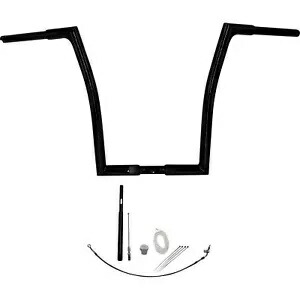 Fat Baggers ハンドルバー キット - フラット トップ - 16 インチ - ブラック 719916-B Fat Baggers Handlebar Kit - Flat Top - 16\