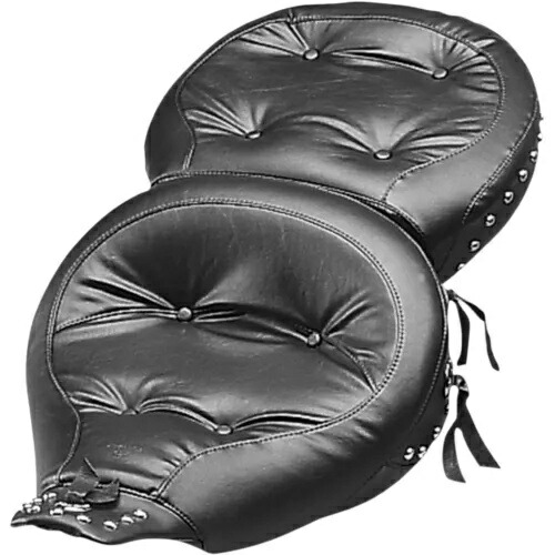 Mustang Motorcycle Products ワイド スタッズ ツーリング シート - FLT '91-'96 75555 Mustang Motorcycle Products Wide Studded Touring Seat - FLT '91-'96 75555 【並行輸入品】