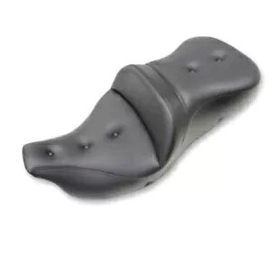 Saddlemen エクステンデッドリーチ ロードソファシート - ピロートップ - ヒーター付き 808-07B-183HCT Saddlemen Extended Reach Road Sofa Seat - Pillow Top - Heated 808-07B-183HCT 【並行輸入品】|カスタムパーツ WORLD倉庫