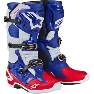 Union LE Tech 10 ブーツ - ブライトレッド/ダークブルー/ホワイト - サイズ 8 2010020-3372-8 Union LE Tech 10 Boots - Bright Red/Dark Blue/White - Size 8 2010020-3372-8 【並行輸入品】|カスタムパーツ WORLD倉庫