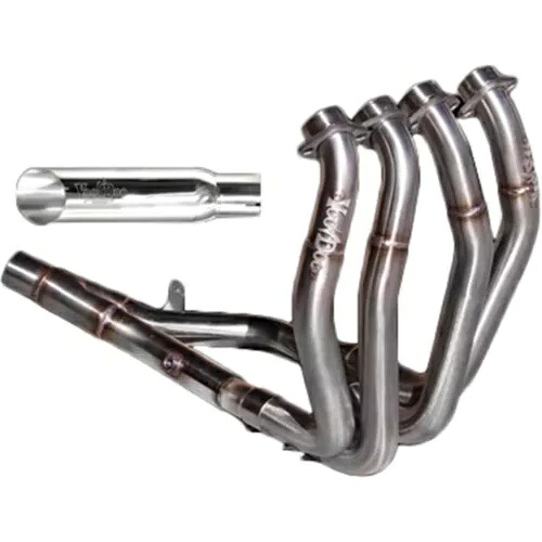 Voodoo Shorty フルエキゾースト システム 4-into-1 - ポリッシュ Busa VEFSBUSAM2P Voodoo Shorty Full Exhaust System 4-into-1 - Polished Busa VEFSBUSAM2P 【並行輸入品】