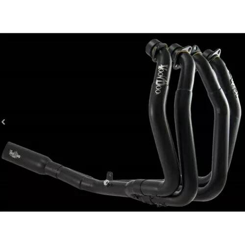 Voodoo 4-into-1 フルシステムエキゾースト - ブラックパイプ/ブラックマフラー VEFSBUSAJ9B Voodoo 4-into-1 Full System Exhaust - Black Pipes/Black Muffler VEFSBUSAJ9B 【並行輸入品】|カスタムパーツ WORLD倉庫