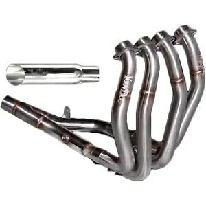 Voodoo Shorty フルエキゾースト システム 4-into-1 - ポリッシュ Busa VEFSWTBUSAM2P Voodoo Shorty Full Exhaust System 4-into-1 - Polished Busa VEFSWTBUSAM2P 【並行輸入品】｜カスタムパーツ WORLD倉庫
