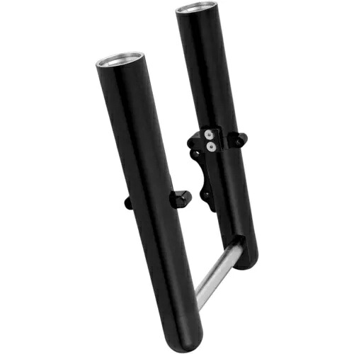 ARLEN NESS ホットレッグ フォークレッグ - デュアルディスク - スムース - ブラック - '08-'13 FLT 06-502 ARLEN NESS Hot Legs Fork Legs - Dual Disc - Smooth - Black - '08-'13 FLT 06-502 【並行輸入品】