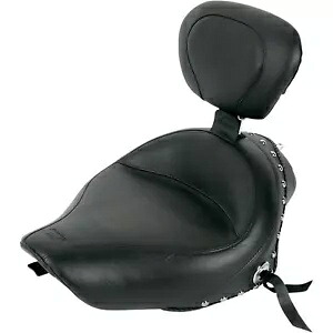 ワイド スタッズ ソロ シート - 運転席バックレスト - XLC '04+ 79439 Wide Studded Solo Seat - Driver's Backrest - XLC '04+ 79439 【並行輸入品】|カスタムパーツ WORLD倉庫