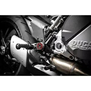 Gilles Tooling MUE2 リアセット - ブラック Ducati MUE2-D03-B 用 Gilles Tooling MUE2 Rearset - Black for Ducati MUE2-D03-B 【並行輸入品】|カスタムパーツ WORLD倉庫