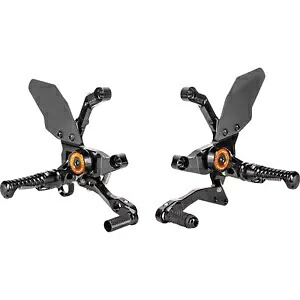 Gilles Tooling MUE2 リアセット - KTM MUE2-KT01-B 用ブラック Gilles Tooling MUE2 Rearset - Black for KTM MUE2-KT01-B 【並行輸入品】|カスタムパーツ WORLD倉庫