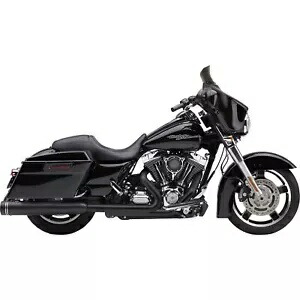 コブラ 4-1/2 インチ Neighbor Haters? シリーズ マフラー - ブラック 6290RB Cobra 4-1/2\