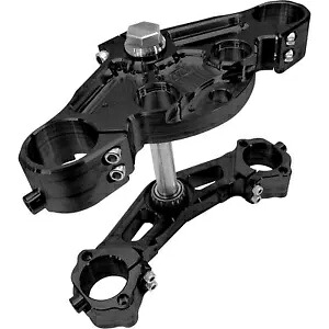 ドミネーター ツリー セット ストック コンバージョン 49mm - ブラック FLT Pre-2013 49EFLAR3-SR13 Dominator Tree Set Stock Conversion 49mm - Black for FLT Pre-2013 49EFLAR3-SR13 【並行輸入品】｜カスタムパーツ WORLD倉庫