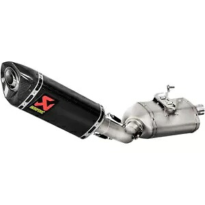 アクラポビッチ マフラー - カーボンファイバー - ストリート トリプル 765 S-T7SO1-HAPC Akrapovic Muffler - Carbon Fiber - Street Triple 765 S-T7SO1-HAPC 【並行輸入品】