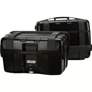Givi トレッカー サイド ケース 46 リットル 20.7x12.2x16.2 インチ ペア ブラック TRK46BPACK2A Givi Trekker Side Cases 46 Liter 20.7x12.2x16.2" Pair Black TRK46BPACK2A 【並行輸入品】|カスタムパーツ WORLD倉庫