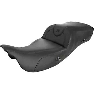 Saddlemen Roadsofa? ヒーター付きシート ブラック ステッチ バックレストなし 808-07B-188HCT Saddlemen Roadsofa? Heated Seat Black Stitching Without Backrest 808-07B-188HCT 【並行輸入品】|カスタムパーツ WORLD倉庫