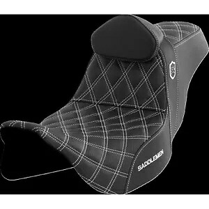 プロシリーズ SDC パフォーマンスシート - ホワイトステッチ - FLH/FLT '08-'23 SC80807WHIRT Pro Series SDC Performance Seat - White Stitch - FLH/FLT '08-'23 SC80807WHIRT 【並行輸入品】