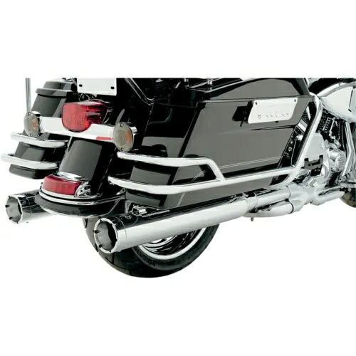Vance And Hines モンスター ラウンド マフラー - クローム - '95-'16 FL 16773 Vance And Hines Monster Round Muffler - Chrome - '95-'16 FL 16773 【並行輸入品】