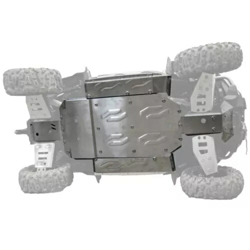 Rival Powersports USA CF モト用セントラル スキッド プレート - アロイ 2444.6829.1CP Rival Powersports USA Central Skid Plate for CF Moto - Alloy 2444.6829.1CP 【並行輸入品】｜カスタムパーツ WORLD倉庫