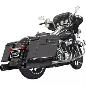 Bassani Manufacturing DNT ストレート カン マフラー - ブラック - FL '95-'16 1F7DNT5B Bassani Manufacturing DNT Straight Can Mufflers - Black - FL '95-'16 1F7DNT5B 【並行輸入品】｜カスタムパーツ WORLD倉庫