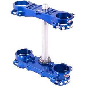 Xtrig Rocs Tech トリプル クランプ ブルー 501330801301 Xtrig Rocs Tech Triple Clamps Blue 501330801301 【並行輸入品】｜カスタムパーツ WORLD倉庫