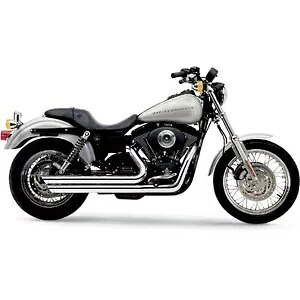 コブラ スラッシュダウン スピードスター エキゾースト - クローム - '91-'05 Dyna 6855 Cobra Slashdown Speedster Exhaust - Chrome - '91-'05 Dyna 6855 【並行輸入品】｜カスタムパーツ WORLD倉庫