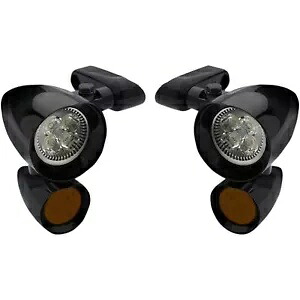 Headwinds スポットライト - ウインカー - ブラック FLT900VD0015ZAP Headwinds Spotlight - Turn Signal - Black FLT900VD0015ZAP 【並行輸入品】