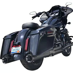 S&S サイクル シャドウ マフラー - ブラック 550-0830 S&S Cycle Shadow Muffler - Black 550-0830 【並行輸入品】