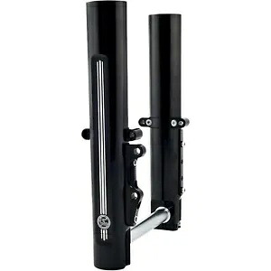 ロアフォークレッグキット シングルディスク/コントラストカット-ブラック/シルバー-'14-'20 FL 0208-2097-BM Lower Fork Leg Kit Single Disc/Contrast Cut-Black/Silver-'14-'20 FL 0208-2097-BM 【並行輸入品】