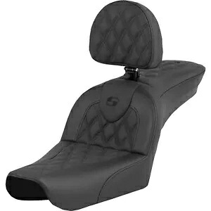 ロードソファシート - 格子ステッチ - 背もたれ付き - FXDWG '04-'05 804-05-182BR Road Sofa Seat - Lattice Stitch - with Backrest - FXDWG '04-'05 804-05-182BR 【並行輸入品】