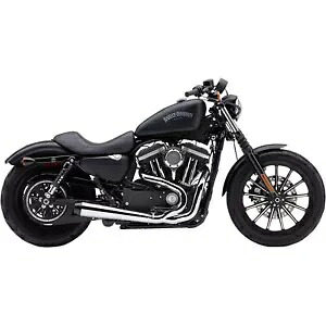 コブラ エル ディアブロ エキゾースト - クローム - 4インチ - '07-'13 XL 6472 Cobra El Diablo Exhaust - Chrome - 4\