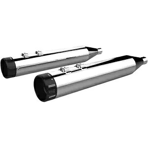 Khrome Werks マフラー - クローム - クラシック - '96-'16 ツーリング 202775 Khrome Werks Mufflers - Chrome - Klassic - '96-'16 Touring 202775 【並行輸入品】
