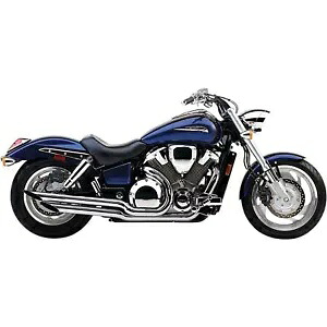コブラ アングルド スラッシュカット エキゾースト - クローム - VTX1800C/F 1675SC Cobra Angled Slashcut Exhaust - Chrome - VTX1800C/F 1675SC 【並行輸入品】|カスタムパーツ WORLD倉庫