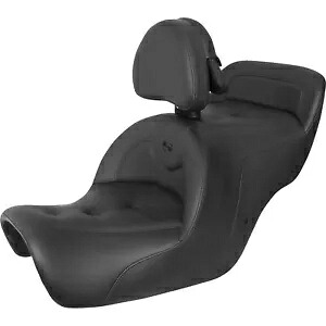 Saddlemen Roadsofa? シート - ピロートップ - 背もたれ付き - ブラック H88-07-181BR Saddlemen Roadsofa? Seat - Pillow Top - Includes Backrest - Black H88-07-181BR 【並行輸入品】