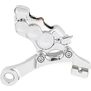 Arlen Ness 6 ピストン キャリパー - リア - クローム - 11.8 インチ 02-322 Arlen Ness 6-Piston Caliper - Rear - Chrome - 11.8\