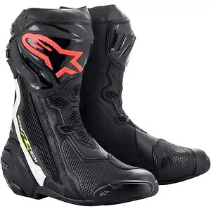 アルパインスターズ スーパーテック R ブーツ - ブラック/レッド - US 12.5 EU 48 2220021-1236-48 Alpinestars Supertech R Boots - Black/Red - US 12.5 EU 48 2220021-1236-48 【並行輸入品】