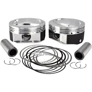 S&S サイクル ハイコンプレッション ピストン キット 920-0114 S&S Cycle High Compression Piston Kit 920-0114 【並行輸入品】|カスタムパーツ WORLD倉庫