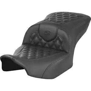 RoadSofa? シート - カーボンファイバー - 格子ステッチ - FLTR/FLHX '23-'24 823-07-20600 RoadSofa? Seat - Carbon Fiber - Lattice Stitch - FLTR/FLHX '23-'24 823-07-20600 【並行輸入品】