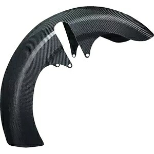 Arlen Ness フロントフェンダー - ラッパー - 21 インチ - Balck 210-025 Arlen Ness Front Fender - Wrapper - 21\